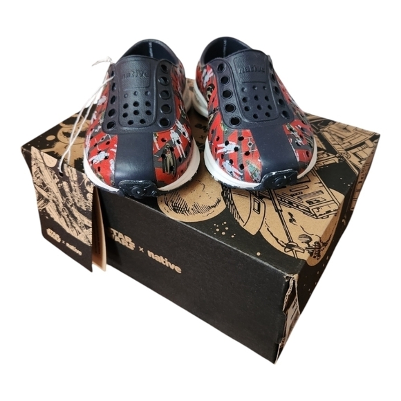 NWT Native Baby Toddler Robbie Sugarlite Star Wars Slip On Rubber Shoes, size 4 - Picture 2 of 11